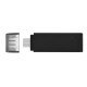 Kingston DataTraveler 70 clé USB 128 Go USB Type-C 3.2 Gen 1 (3.1 Gen 1) Noir