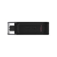 Kingston DataTraveler 70 clé USB 128 Go USB Type-C 3.2 Gen 1 (3.1 Gen 1) Noir Kingston DataTraveler 70 clé USB 128 Go USB Type-C 3.2 Gen 1 (3.1 Gen 1) Noir