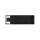 Kingston DataTraveler 70 clé USB 64 Go USB Type-C 3.2 Gen 1 (3.1 Gen 1) Noir Kingston DataTraveler 70 clé USB 64 Go USB Type-C 3.2 Gen 1 (3.1 Gen 1) Noir