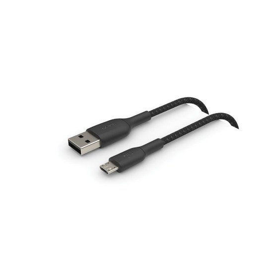 Belkin CAB007bt1MBK câble USB 1 m USB A Micro-USB A Noir