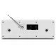 TechniSat DigitRadio 4 C Analogique et numérique 20 W DAB+, FM Argent Lecture de MP3