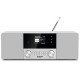 TechniSat DigitRadio 4 C Analogique et numérique 20 W DAB+, FM Argent Lecture de MP3