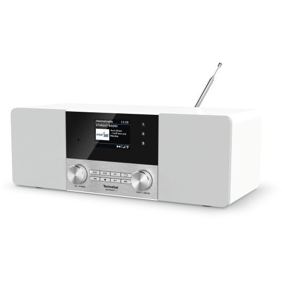 TechniSat DigitRadio 4 C Analogique et numérique 20 W DAB+, FM Argent Lecture de MP3