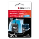 AgfaPhoto 10613 mémoire flash 128 Go MicroSDXC UHS-I Classe 10 AgfaPhoto 10613 mémoire flash 128 Go MicroSDXC UHS-I Classe 10