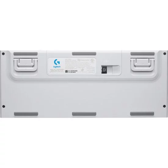 Logitech G G913 TKL - GL Tactile clavier RF sans fil + Bluetooth QWERTY US International Blanc Logitech G G913 TKL - GL Tactile clavier RF sans fil + Bluetooth QWERTY US International Blanc