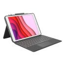 Logitech Combo Touch clavier pour téléphones portables QWERTZ Suisse Graphite Smart Connector Logitech Combo Touch clavier pour téléphones portables QWERTZ Suisse Graphite Smart Connector