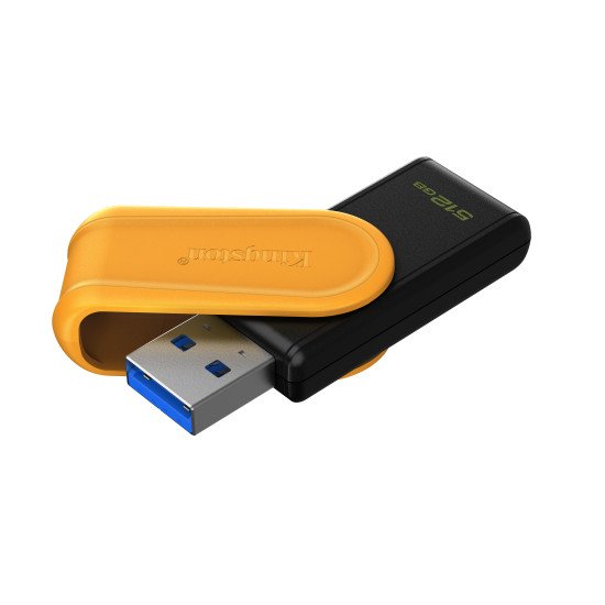 Kingston Technology DataTraveler 512GB Portable USB 3.2 Gen 1 Exodia S (Noir/Jaune) Kingston Technology DataTraveler 512GB Portable USB 3.2 Gen 1 Exodia S (Noir/Jaune)