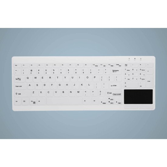 Active Key AK-C7412 clavier USB Anglais britannique Blanc