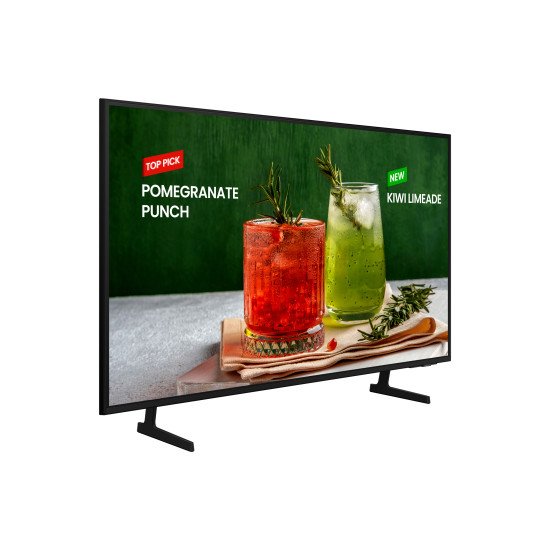 Samsung BE50D-H Écran plat de signalisation numérique 127 cm (50") LED Wifi 4K Ultra HD Noir Tizen 16/7