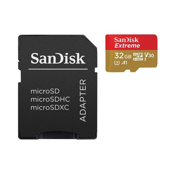 Sandisk Extreme mémoire flash 32 Go MicroSDXC Classe 10 UHS-I