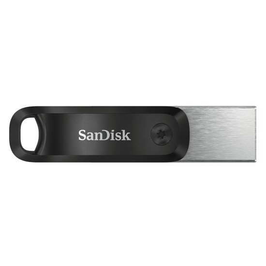 Sandisk SDIX60N-064G-GN6NN lecteur USB flash 64 Go USB Type-A / Lightning 3.2 Gen 2 (3.1 Gen 2) Noir, Argent