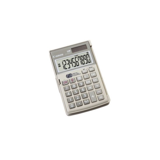 Canon LS-10TEG calculatrice Poche Calculatrice financière Gris