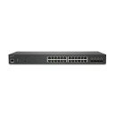 SonicWall SWS14-24 Géré L2 Gigabit Ethernet (10/100/1000) 1U Noir