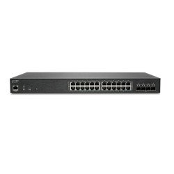 SonicWall SWS14-24FPOE Géré L2 Gigabit Ethernet (10/100/1000) Connexion Ethernet, supportant l'alimentation via ce port (PoE) 1U Noir SonicWall SWS14-24FPOE Géré L2 Gigabit Ethernet (10/100/1000) Connexion Ethernet, supportant l'alimentation via ce port (PoE) 1U Noir