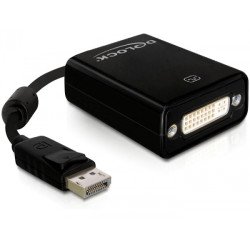DeLOCK 61847 adaptateur et connecteur de câbles DisplayPort M DVI-I F Noir DeLOCK 61847 adaptateur et connecteur de câbles DisplayPort M DVI-I F Noir