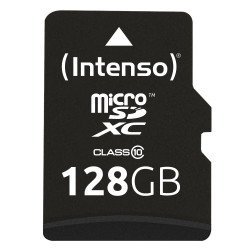 Intenso 3413491 mémoire flash 128 Go MicroSDXC Classe 10 Intenso 3413491 mémoire flash 128 Go MicroSDXC Classe 10