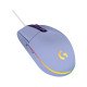 Logitech G G203 lightsync Lilas