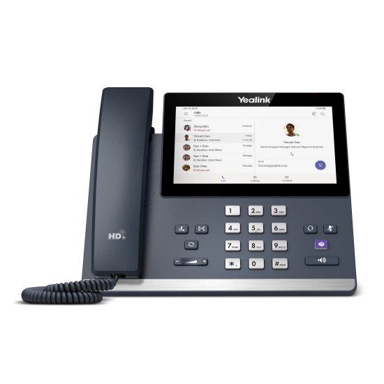 Yealink MP56 Microsoft Teams Edition téléphone fixe Gris Wifi