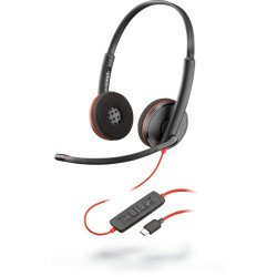 POLY Blackwire C3220 Casque Arceau Noir