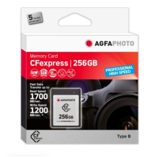 AgfaPhoto CFexpress Professional 256 Go NAND