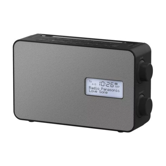 Panasonic RF-D30BTEG Portable Numérique Noir, Gris Panasonic RF-D30BTEG Portable Numérique Noir, Gris