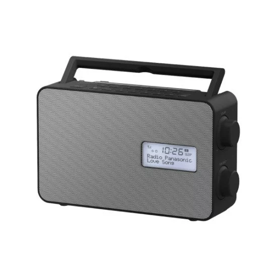 Panasonic RF-D30BTEG Portable Numérique Noir, Gris Panasonic RF-D30BTEG Portable Numérique Noir, Gris