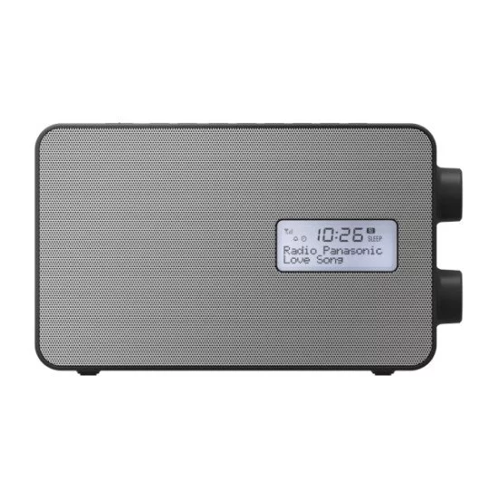 Panasonic RF-D30BTEG Portable Numérique Noir, Gris Panasonic RF-D30BTEG Portable Numérique Noir, Gris
