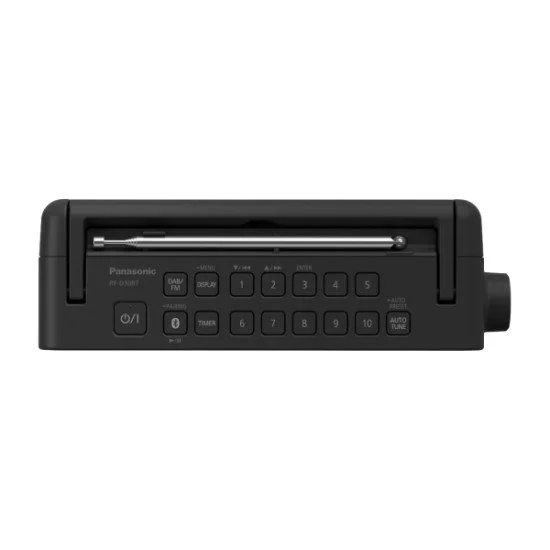 Panasonic RF-D30BTEG Portable Numérique Noir, Gris Panasonic RF-D30BTEG Portable Numérique Noir, Gris