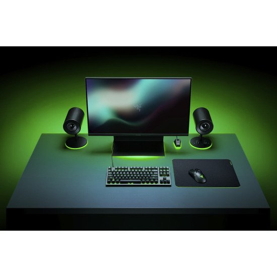 Razer Gigantus V2 - Medium Tapis de souris de jeu Noir, Vert