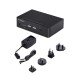 StarTech.com Switch KVM DisplayPort 2 Ports, 4K 60 Hz, DP 1.2, Gestion EDID, Hub USB 3.0 2 Ports, 4 Ports USB HID, Conforme TAA