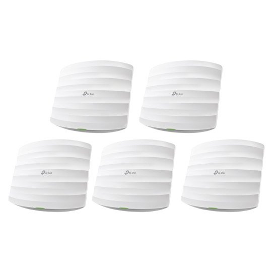 TP-LINK EAP245 (5-PACK) point d'accès réseaux locaux sans fil 1750 Mbit/s Blanc Connexion Ethernet, supportant l'alimentation via ce port (PoE)