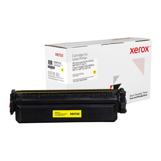 Everyday Toner Jaune compatible avec HP 410X (CF412X/ CRG-046HY)