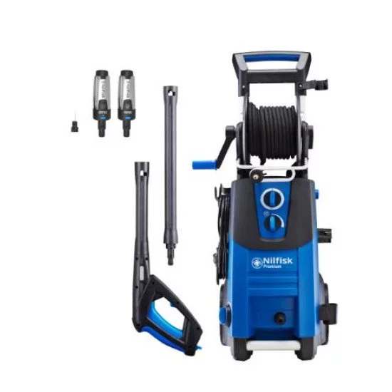 Nilfisk 128471153 Nettoyeur haute pression Droit Electrique 650 l/h Bleu, Noir