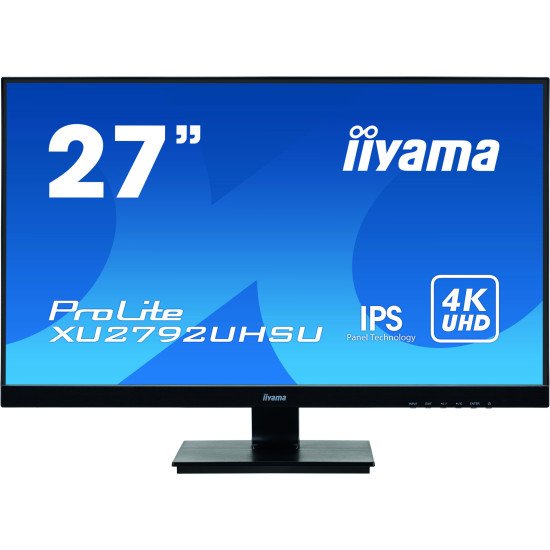 iiyama ProLite XU2792UHSU-B1 LED écran PC 27" 3840 x 2160 pixels 4K Ultra HD Noir