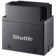 Shuttle EDGE EN01J3 J3355 Intel® Celeron® 4 Go LPDDR4-SDRAM 64 Go eMMC Mini PC Noir