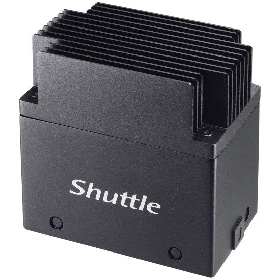 Shuttle EDGE EN01J3 J3355 Intel® Celeron® 4 Go LPDDR4-SDRAM 64 Go eMMC Mini PC Noir