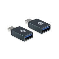 Conceptronic DONN03G changeur de genre de câble USB 3.1 Gen 1 Type-C USB 3.1 Gen 1 Type-A Noir Conceptronic DONN03G changeur de genre de câble USB 3.1 Gen 1 Type-C USB 3.1 Gen 1 Type-A Noir