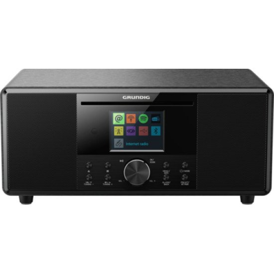 Grundig DTR 7000 BT DAB WEB Lecteur de CD Lecteur CD portable Noir