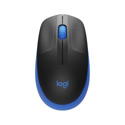 Logitech M190 souris RF sans fil Optique 1000 DPI Noir/Bleu