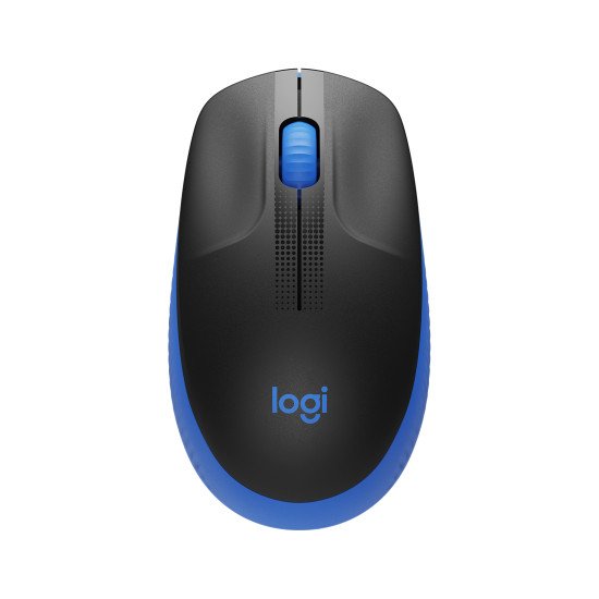 Logitech M190 souris RF sans fil Optique 1000 DPI Noir/Bleu