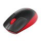 Logitech M190 souris sans fil Optique 1000 DPI Noir/Rouge