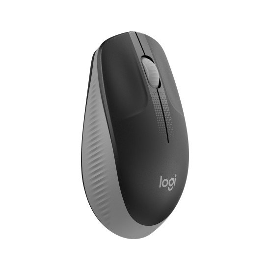 Logitech M190 souris sans fil Optique 1000 DPI Ambidextre Noir/Gris