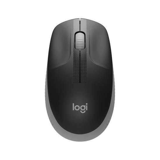 Logitech M190 souris sans fil Optique 1000 DPI Ambidextre Noir/Gris