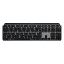 Logitech MX Keys f/ Mac clavier RF sans fil + Bluetooth QWERTY Espagnol Gris