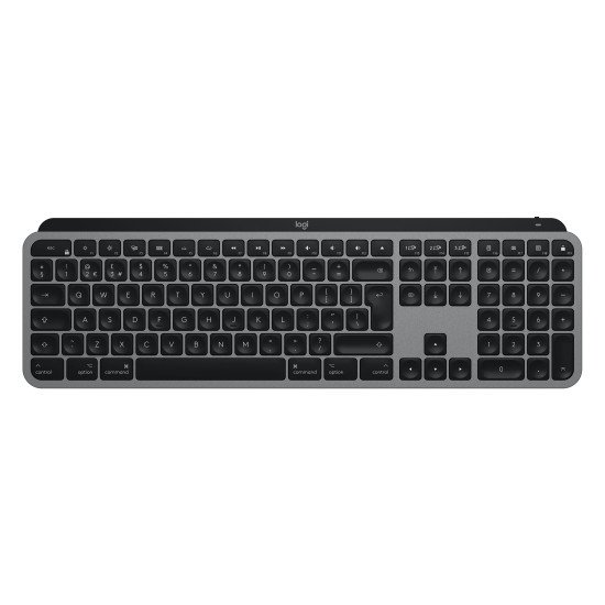 Logitech MX Keys f/ Mac clavier RF sans fil + Bluetooth QWERTY Espagnol Gris