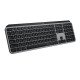 Logitech MX Keys for Mac clavier RF sans fil + Bluetooth QWERTZ Aluminium, Noir