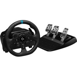 Logitech G G923 TRUEFORCE SIM Volant + pédales USB Noir PS4 & PC  Logitech G G923 TRUEFORCE SIM Volant + pédales USB Noir PS4 & PC