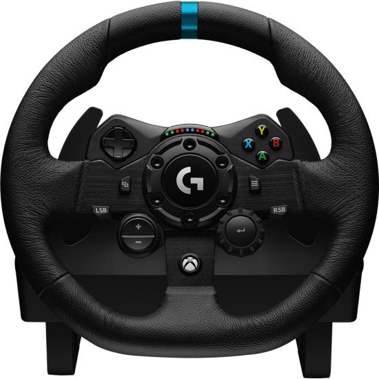 Logitech G G923  TRUEFORCE SIM Volant + pédales USB Noir Xbox & PC