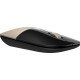 HP Souris sans fil Z3700 or