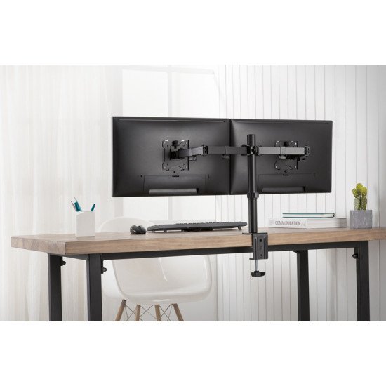 Digitus DA-90400 support d'écran plat pour bureau 81,3 cm (32") Pince/boulon Noir